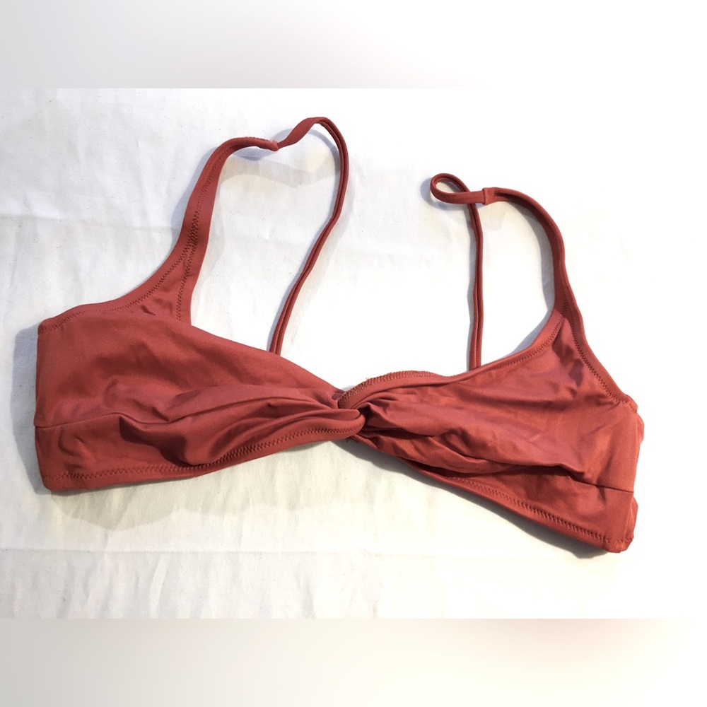Red JCREW bikini top szL